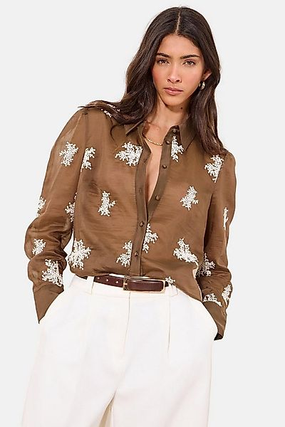 LIPSY Hemdbluse Lipsy Hemd mit Stickerei, Regular (1-tlg) günstig online kaufen