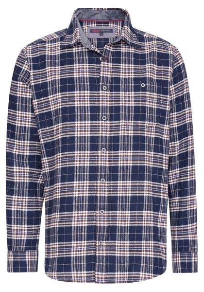 Paddock's Langarmhemd Kariertes Herren Flanellhemd Langarm günstig online kaufen