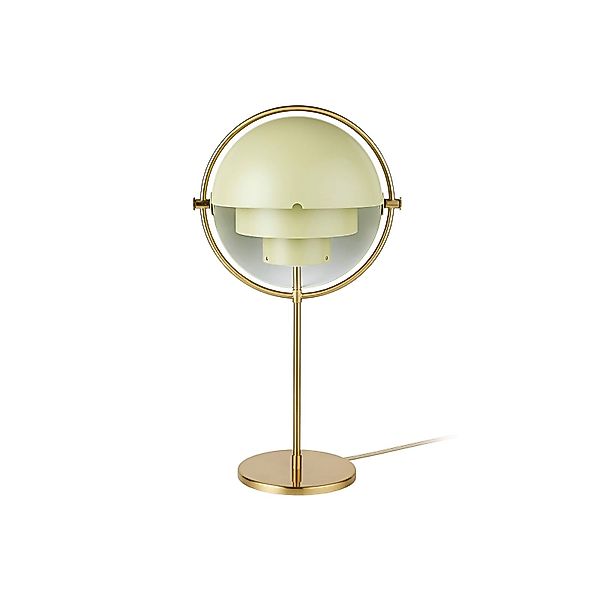 GUBI Tischleuchte Multi-Lite, Höhe 50 cm, messing/creme günstig online kaufen