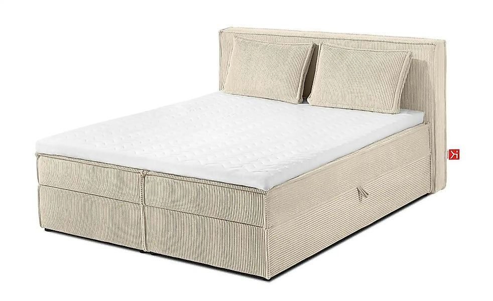 KONSIMO Boxbett  Roti ¦ creme ¦ Maße (cm): B: 145 H: 95 Betten > Polsterbet günstig online kaufen