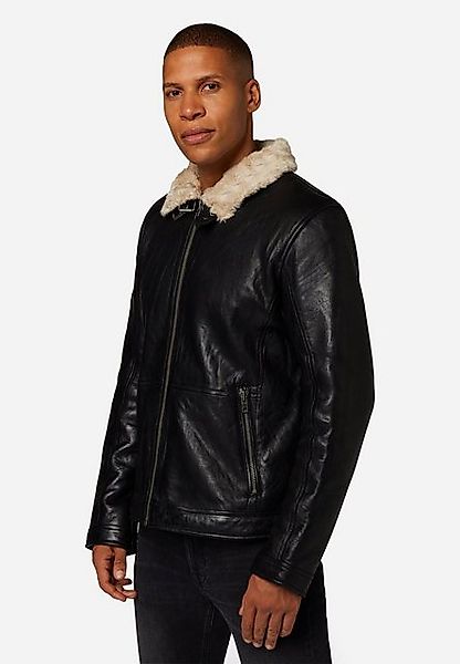 RICANO Lederjacke Arthur Lederjacke mit Fellkragen günstig online kaufen