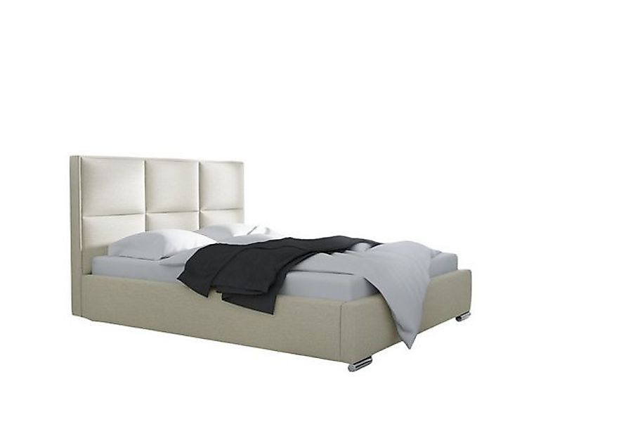 Fun Möbel Polsterbett Schlafzimmerbett VITUS Komplett-Set (inkl. Taschenfed günstig online kaufen
