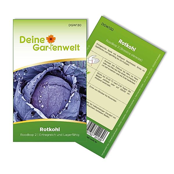 Deine Gartenwelt Rotkohl Roodkop Samen günstig online kaufen