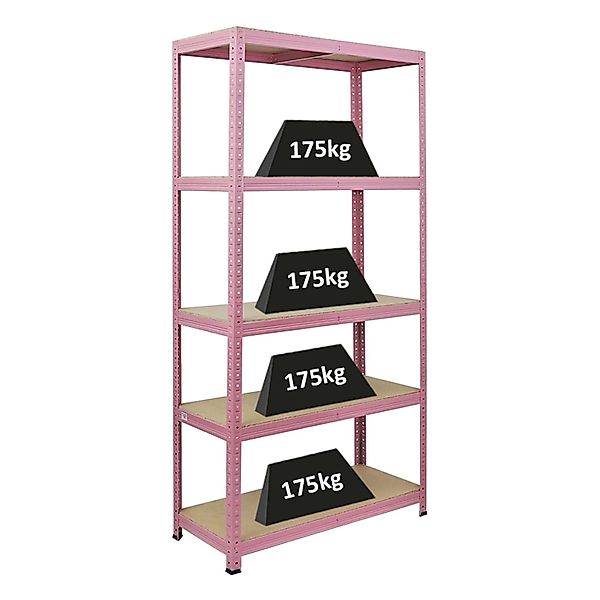 PROREGAL® Schwerlastregal 180x90x40cm Fachlast 175kg 5 günstig online kaufen