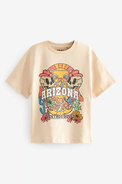Next Oversize-Shirt Oversize-T-Shirt mit Grafikprint (1-tlg) günstig online kaufen