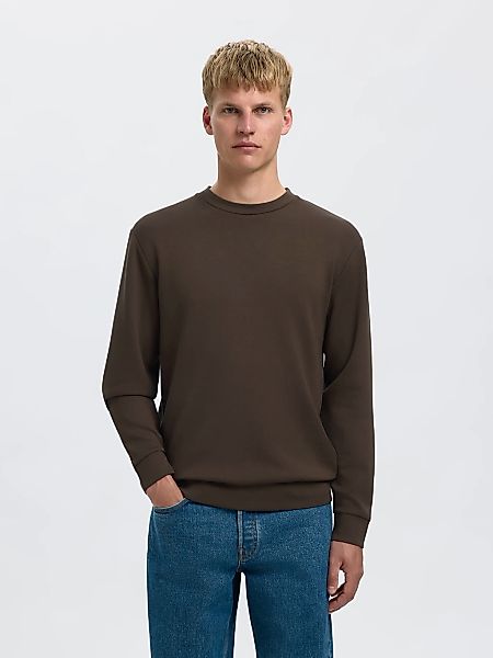 SELECTED HOMME Sweatshirt "SLHEMANUEL SOFT CREW NECK SWEAT NOOS" günstig online kaufen