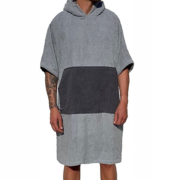 HOMELEVEL Bademantel Badeponcho Unisex aus 100% günstig online kaufen