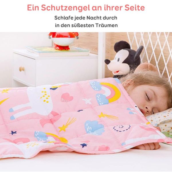 SiviO Gewichtsdecke Kinder Therapie-Bettdecke aus Baumwolle, günstig online kaufen