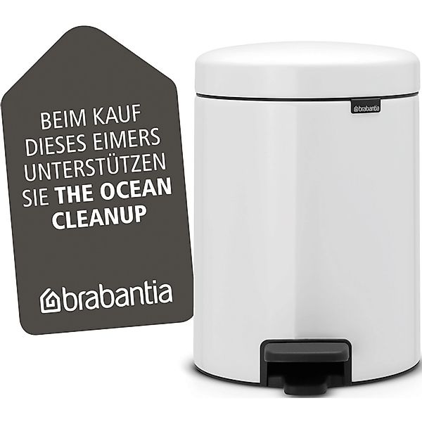 Brabantia Treteimer NewIcon 5, White günstig online kaufen