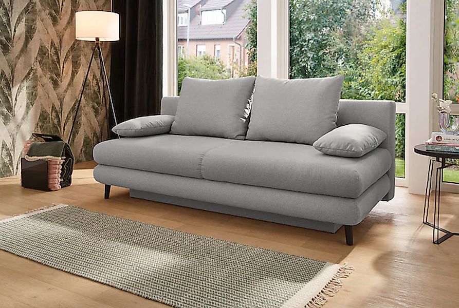 Jockenhöfer Gruppe Schlafsofa "Per, B: 202 cm, Liegefl. 141x200 cm" mit Bet günstig online kaufen