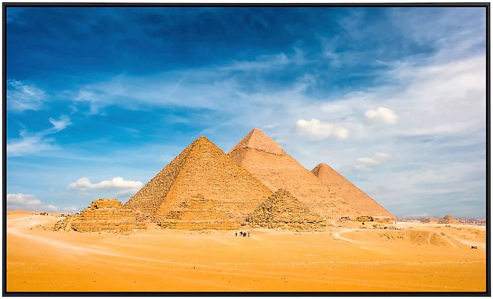 Papermoon Infrarotheizung »Große Pyramiden in Gizeh«, sehr angenehme Strahl günstig online kaufen