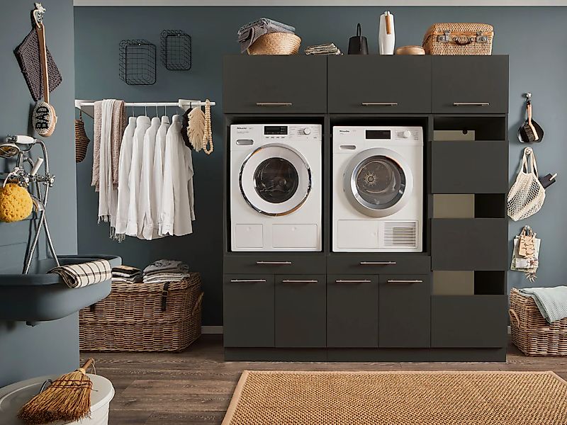Laundreezy Mehrzweckschrank-Set LAUNDREEZY LDSK11, Breite 185 günstig online kaufen