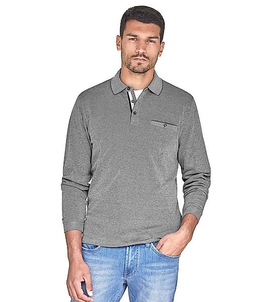 CASAMODA Langarm-Poloshirt CASAMODA Polo-Shirt Langarm gestreift günstig online kaufen