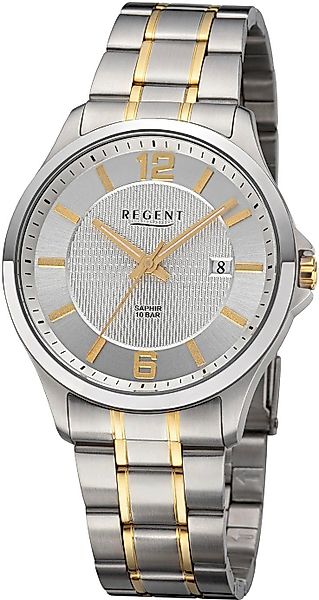 Regent Quarzuhr F1527 - 19804191, Armbanduhr,Herrenuhr,Saphirglas,Edelstahl günstig online kaufen