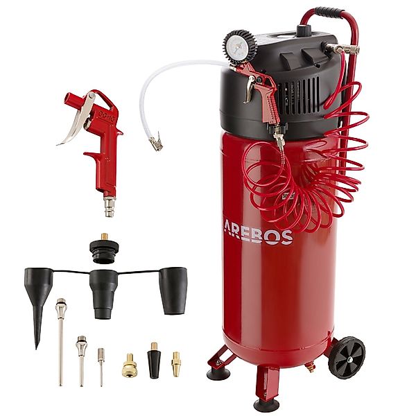 Arebos Kompressor Druckluftkompressor, Luftkompressor, inkl. 13-tlg. günstig online kaufen
