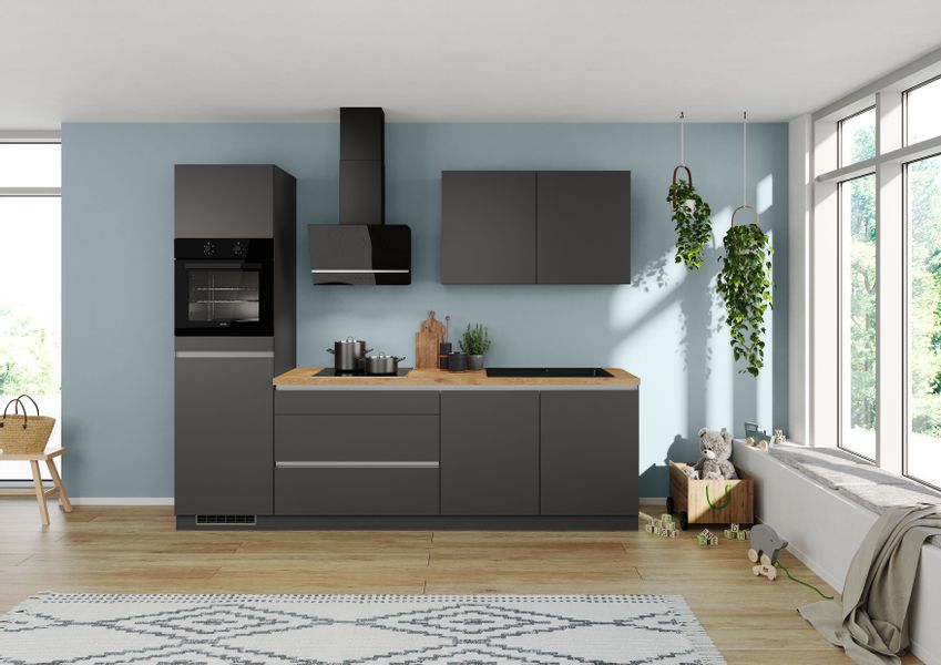 IMPULS KÜCHEN Küchenzeile "Dublin", Ausrichtung wählbar, günstig online kaufen
