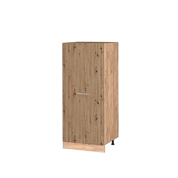 Vicco Hochschrank R-Line Küchenkommode Artisan-Eiche/Goldkraft Eiche 60 cm günstig online kaufen