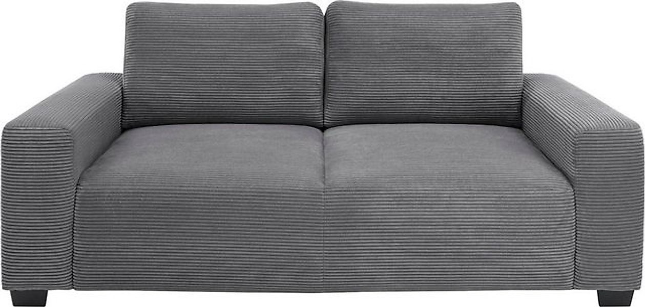 ED EXCITING DESIGN 2-Sitzer Elba, Big-Sofa mit 2 Rückenkissen günstig online kaufen