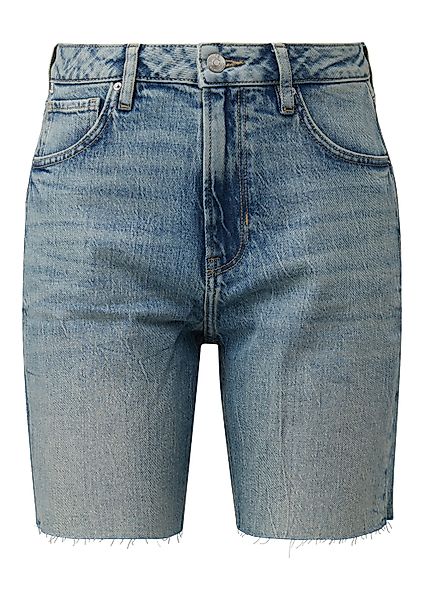 QS Jeansshorts Jeans-Hose MOM (1-tlg) günstig online kaufen
