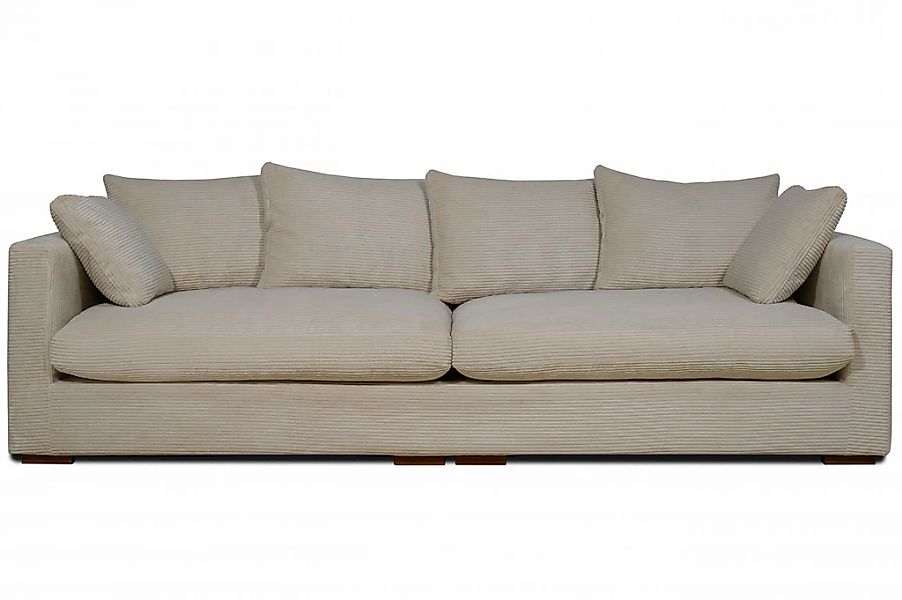 Home affaire Big-Sofa "Coray" extra weich und kuschelig, Füllung mit Federn günstig online kaufen