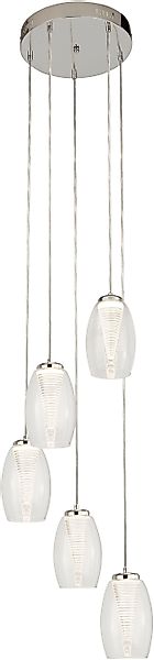 Searchlight LED-Hängeleuchte »Hängeleuchte Cyclone, 5-flammig«, 5 flammig, günstig online kaufen