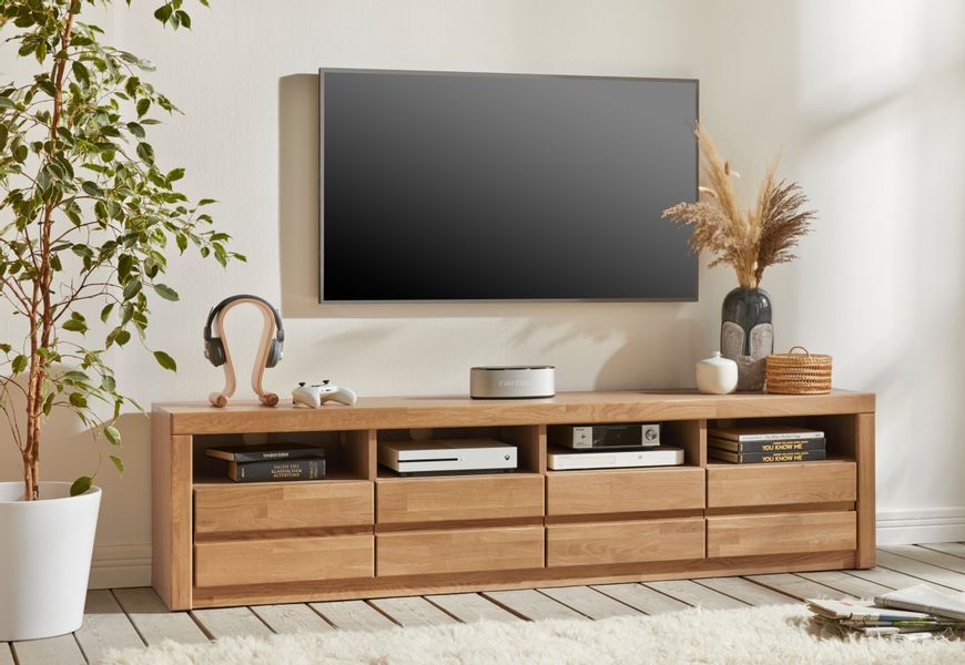 Home affaire Lowboard "Silkeborg" schöne grifflose Optik,Breite 180 cm günstig online kaufen