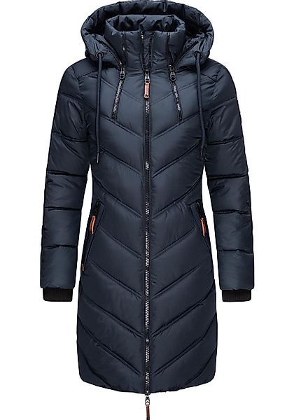 Marikoo Wintermantel "Armasa", modischer Damen Winter Steppmantel mit Kapuz günstig online kaufen