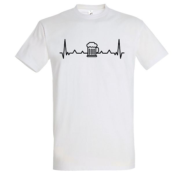 Youth Designz Print-Shirt Heartbeat Bier Herren günstig online kaufen