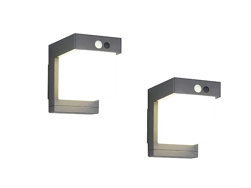 Reality Leuchten LED Außen-Wandleuchte, Bewegungsmelder, LED fest integrier günstig online kaufen