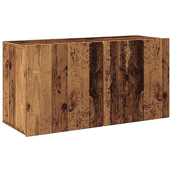 vidaXL Hängeschrank Sideboard Wandschrank Altholz-Optik 80x30x41 cm Hängesc günstig online kaufen