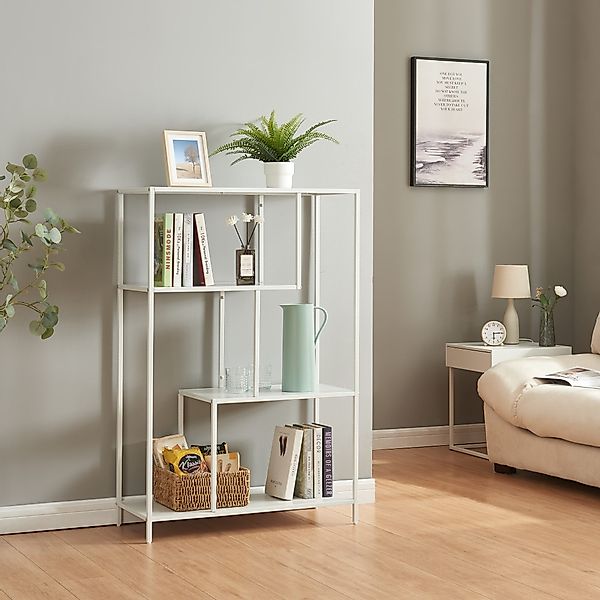 en.casa Bücherregal, »Reisjärvi« mit 4 offenen günstig online kaufen