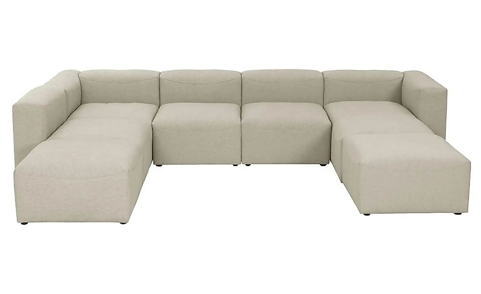 Max Winzer Ecksofa  Lena ¦ creme ¦ Maße (cm): B: 350 H: 73 Polstermöbel > S günstig online kaufen