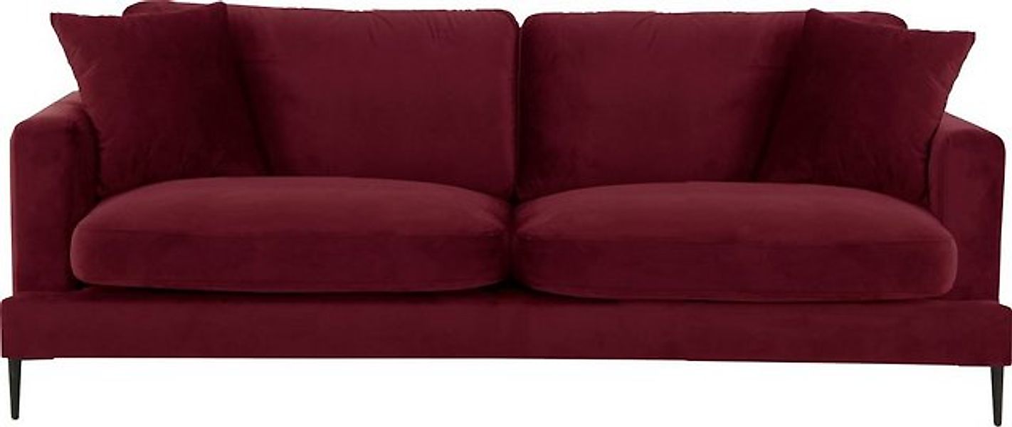 Leonique 3-Sitzer "Cozy elegantes Designsofa, Maße B/T/H: 211/97/80 cm", mi günstig online kaufen