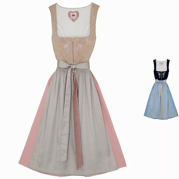 Spieth & Wensky Dirndl Cord Dirndl 2tlg. - DOLLY - beige/rosé günstig online kaufen