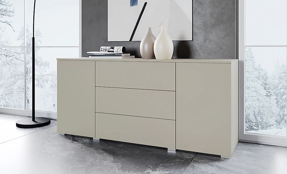 INOSIGN Sideboard "PARIS", (1 St.), Moderne 150cm breite grifflose Kommode, günstig online kaufen