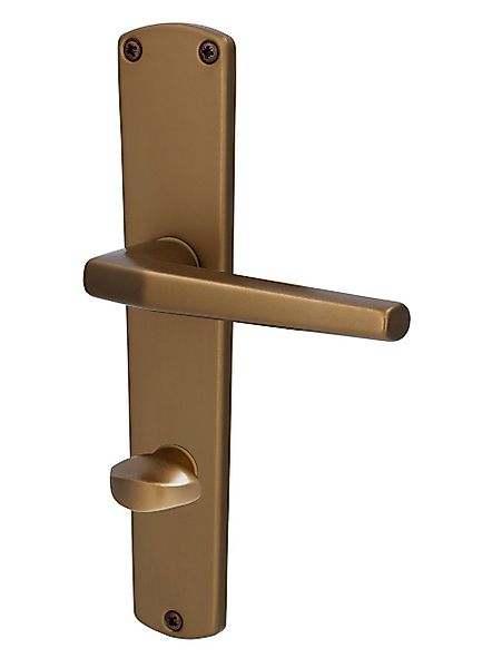 Alpertec Zimmertür Alpertec WC-Langschildgarnitur Phil Aluminium günstig online kaufen
