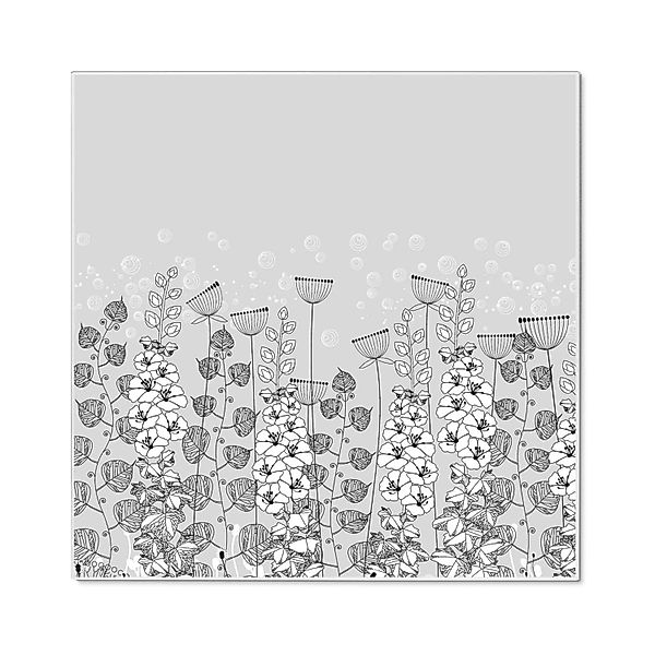 Banjado Magnettafel 50x50cm Magnetwand Weiß Aus Metall Magnetpinnwand Pinnw günstig online kaufen