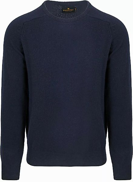 Steppin' Out Pullover Lammwolle Navy - Größe S günstig online kaufen