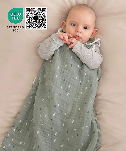 Ehrenkind Babyschlafsack Sommer, Rund aus Musselin günstig online kaufen