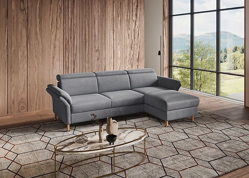 Home affaire "Calypso L-Form" mit motorischen Funktionen im Sofa und Recami günstig online kaufen