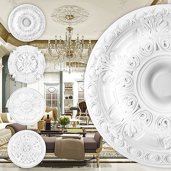 Grand Decor Wanddekoobjekt R101 (Stuckrosette aus günstig online kaufen
