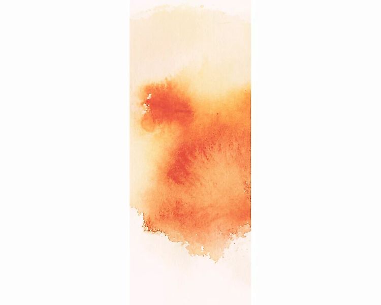 Dekopanel "Orange Splash" 1,00x2,50 m / selbstklebende Folie günstig online kaufen