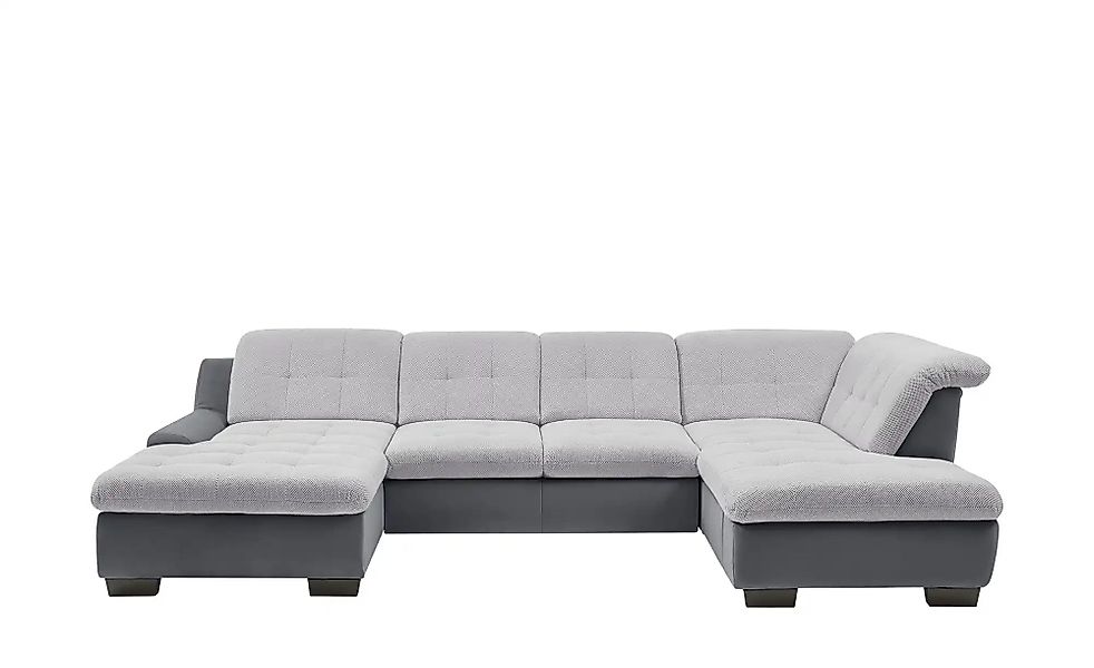 Lounge Collection Wohnlandschaft  Davinci ¦ grau ¦ Maße (cm): B: 346 H: 85 günstig online kaufen