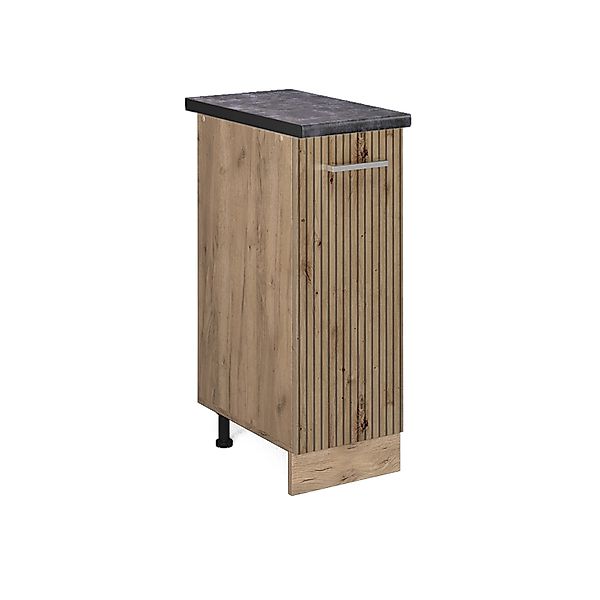 Vicco Apothekerschrank R-Line Artisan-Eiche/Goldkraft Eiche 30 cm AP Anthra günstig online kaufen