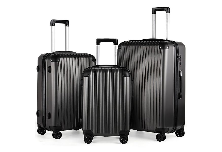 TAN.TOMI Kofferset 3-Tlg Handgepäck Kofferset Reisekoffer ABS Hartschale Tr günstig online kaufen