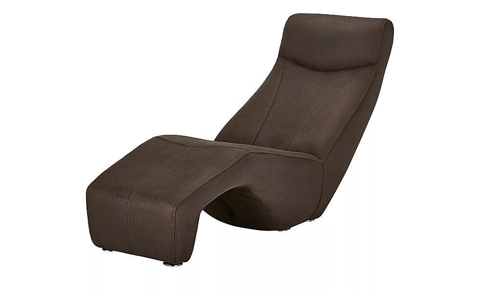 Relaxliege - braun - 60 cm - 90 cm - 164 cm - Polstermöbel > Relaxliegen - günstig online kaufen