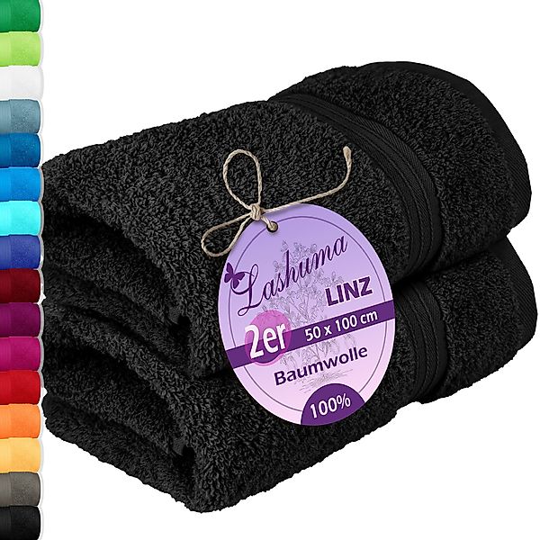 Lashuma Handtücher Linz, Frottee (2-St), Frotteetuch günstig online kaufen