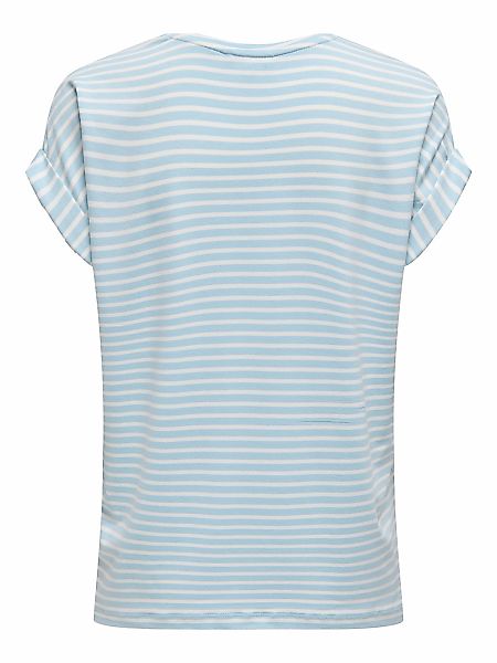 ONLY T-Shirt Gestreiftes mit Rundhalsausschnitt, kurzarm ONLMOSTER STRIPE S günstig online kaufen