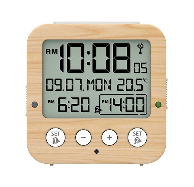 TFA Dostmann Funkwecker Bingo TFA 60.2528 digitaler Reisewecker 2 Alarme Be günstig online kaufen