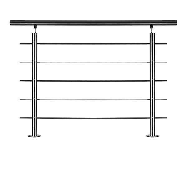 Treba Geländer-Set EB6 Seitliche Montage 150 cm Edelstahl V2A günstig online kaufen
